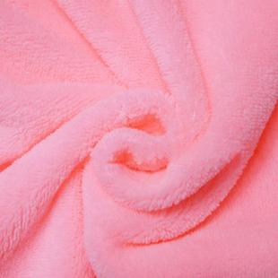 厂家直销双面素色全涤珊瑚绒 供应染色精细染色针纺织品可定制