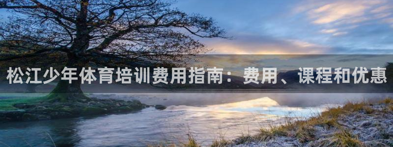 富联官网登录入口网址：松江少年体育培训费用指南：费用