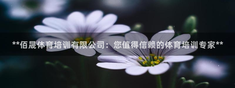 富联小区：**佰晟体育培训有限公司：您值得信赖的体育