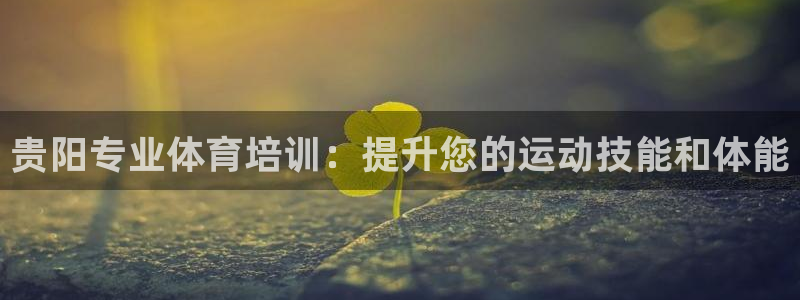 富联娱乐按7O777：贵阳专业体育培训：提升您的运动