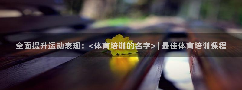 富联商城：全面提升运动表现：<体育培训的名字> | 